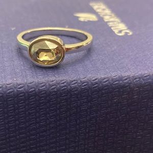 Swarovski single ring